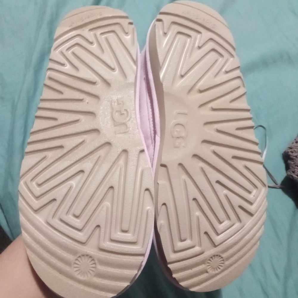 UGG Light Pink Cozy Slippers - Picture 3 of 7
